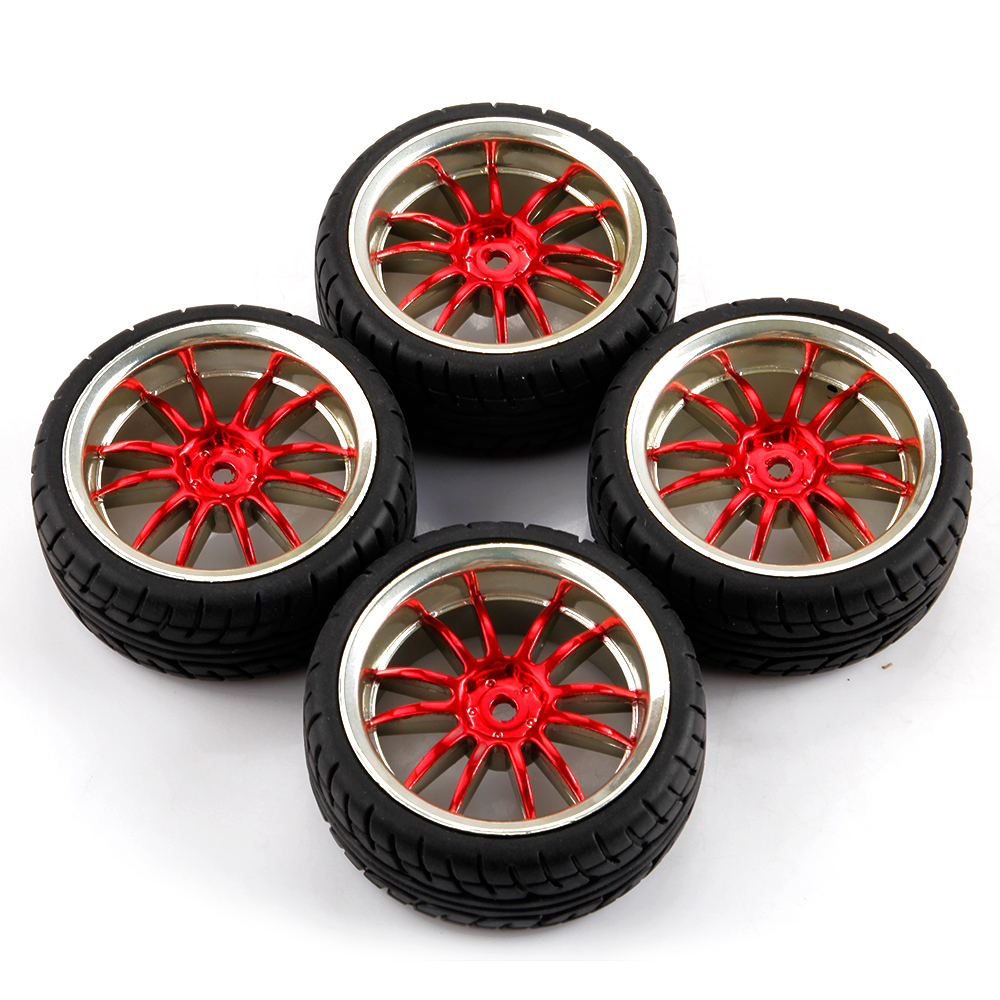 12 Spoke RC Car Tires & Wheels For HSP HPI 1/10 Scale On Road RV eBay