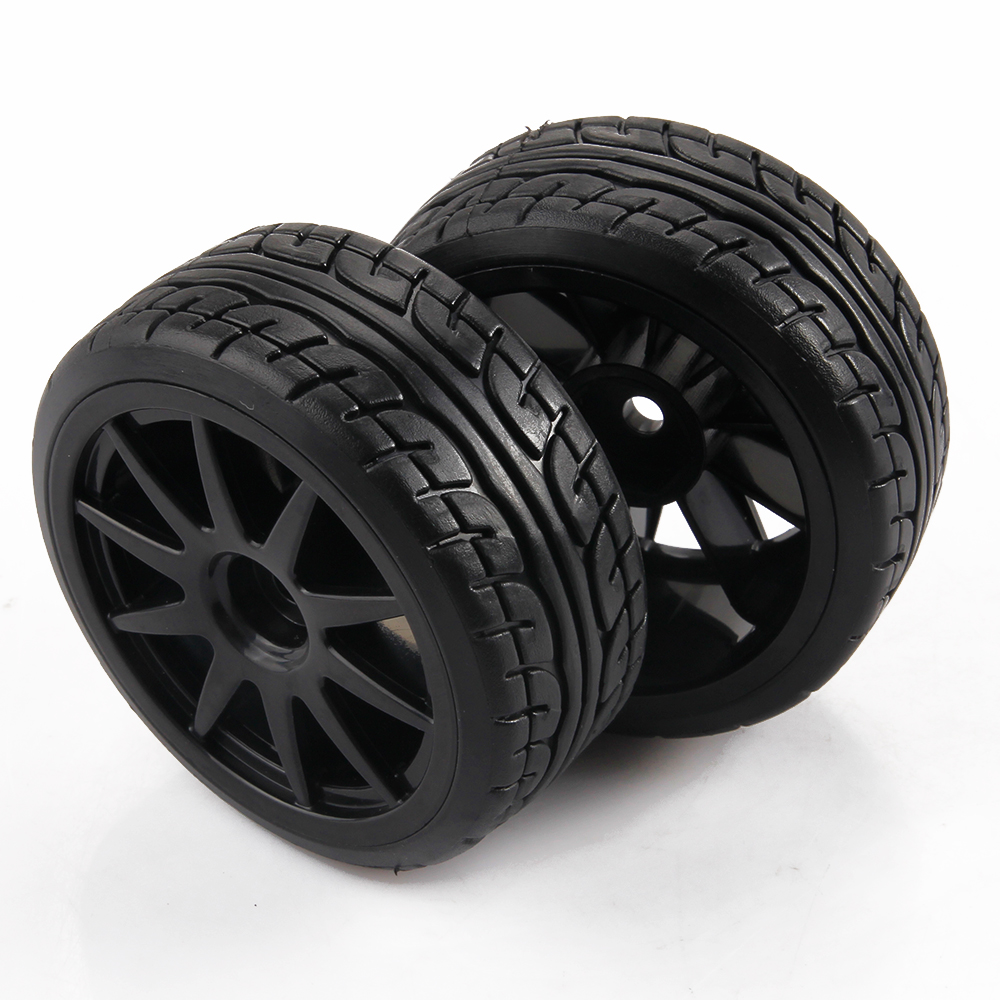 10 Spoke RC Tires & Wheels 27mm Width 1/10 Scale On Road Drifting Car eBay