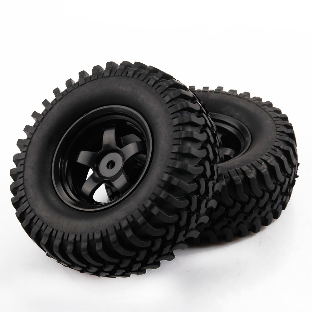 Off Road Buggy Rock Climbing Tires Tyre and Wheels 1/10 RC Crawler Car