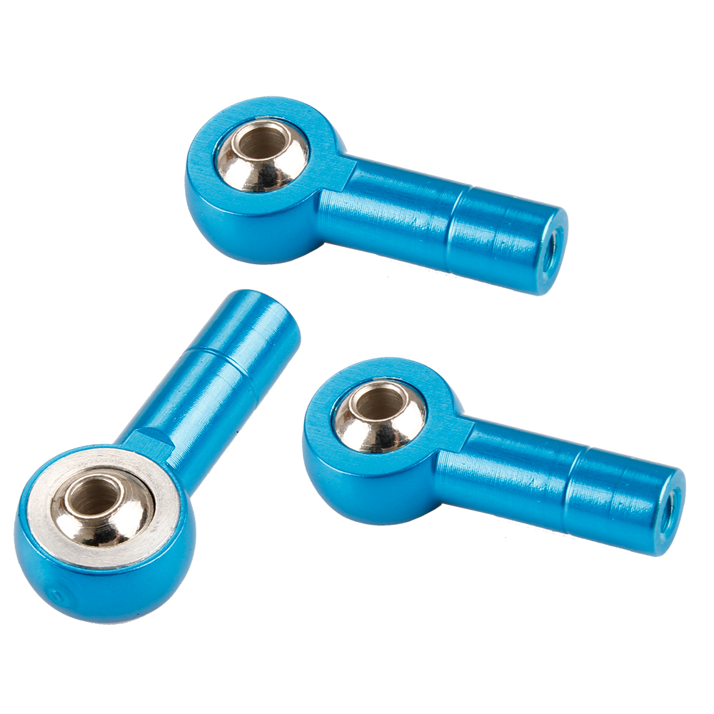 For 1/10 RC Car Crawler Truck Buggy Link Rod End Ball Joint 8X Blue