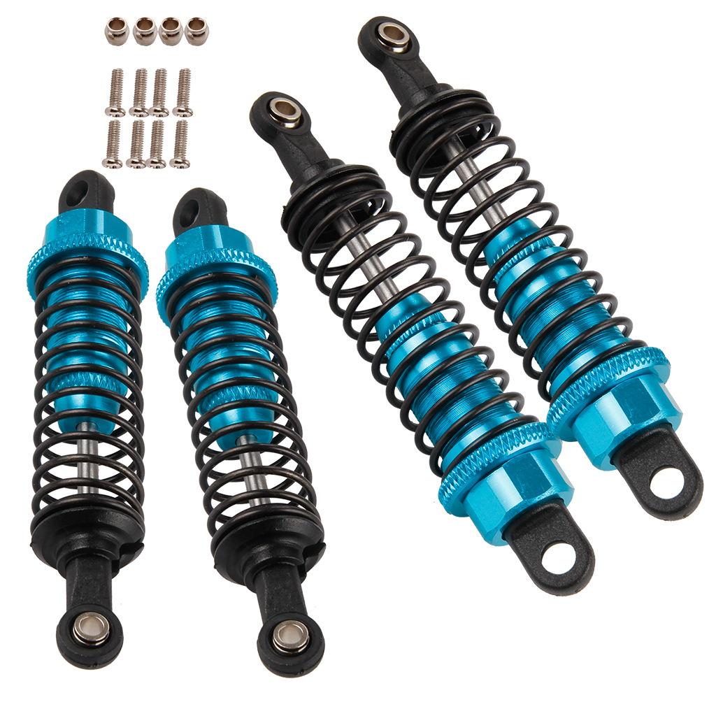 SkyQ RC Shock Absorber Springs 70mm for Himoto 1/18 Spino Buggy Blue