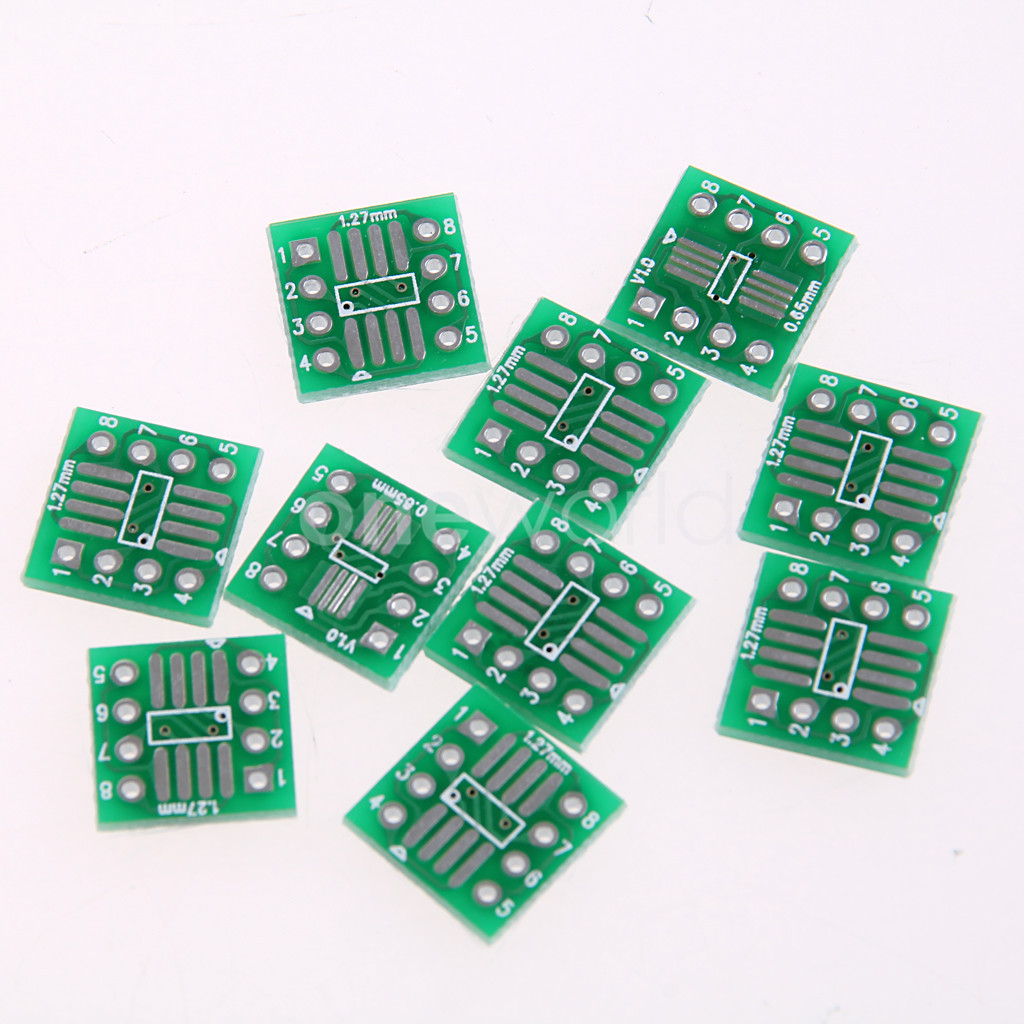 10PCS PCB BOARD Converter IC SOP8 SSOP8 TSSOP8 SOIC8 DIP 0.65/1.27mm ...