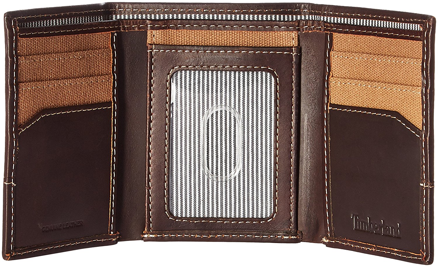 Timberland Men/'s Baseline Canvas Trifold Wallet