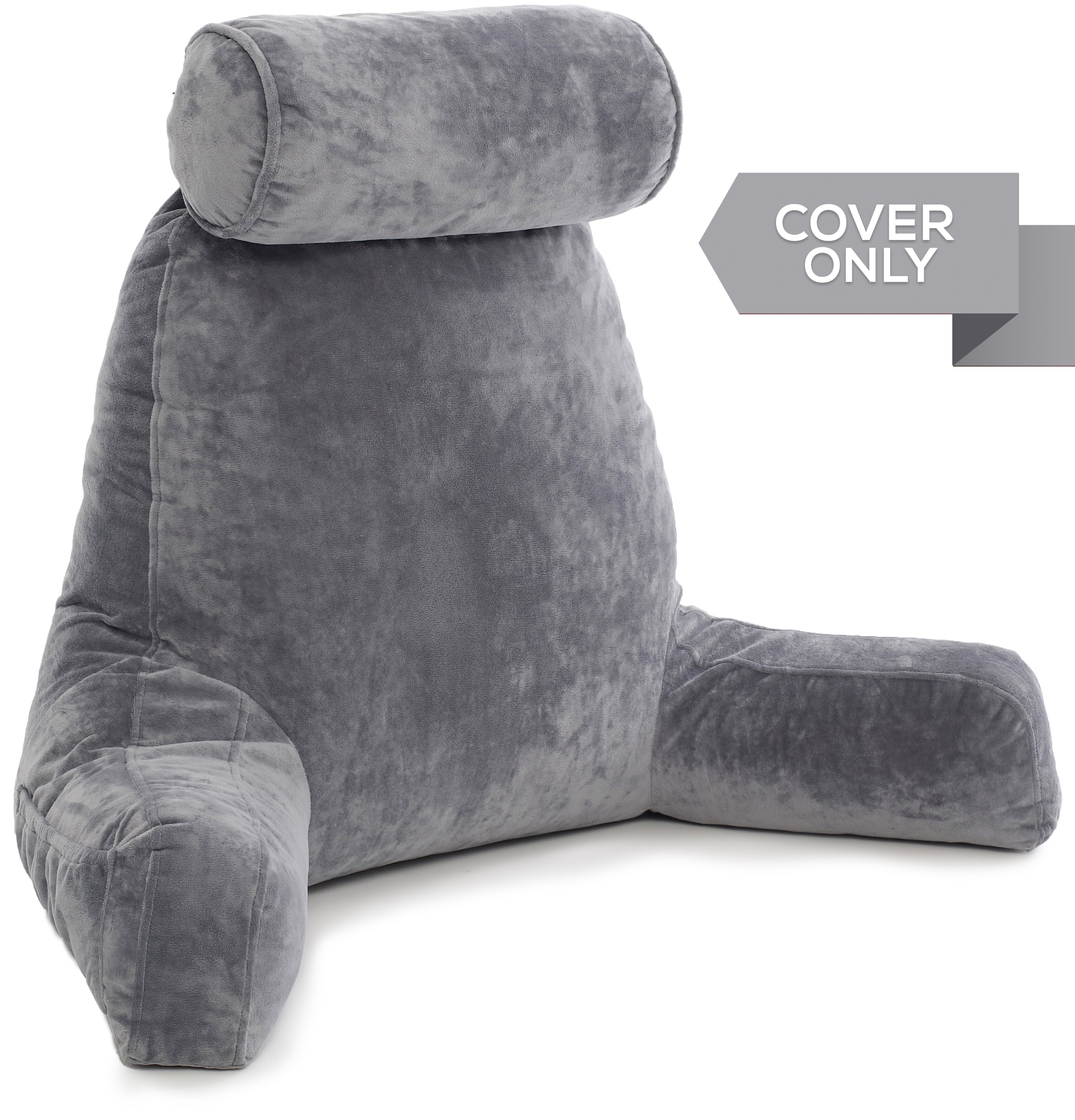 Bed Rest Reading Pillow Replacement Cover Husband Pillow Cover