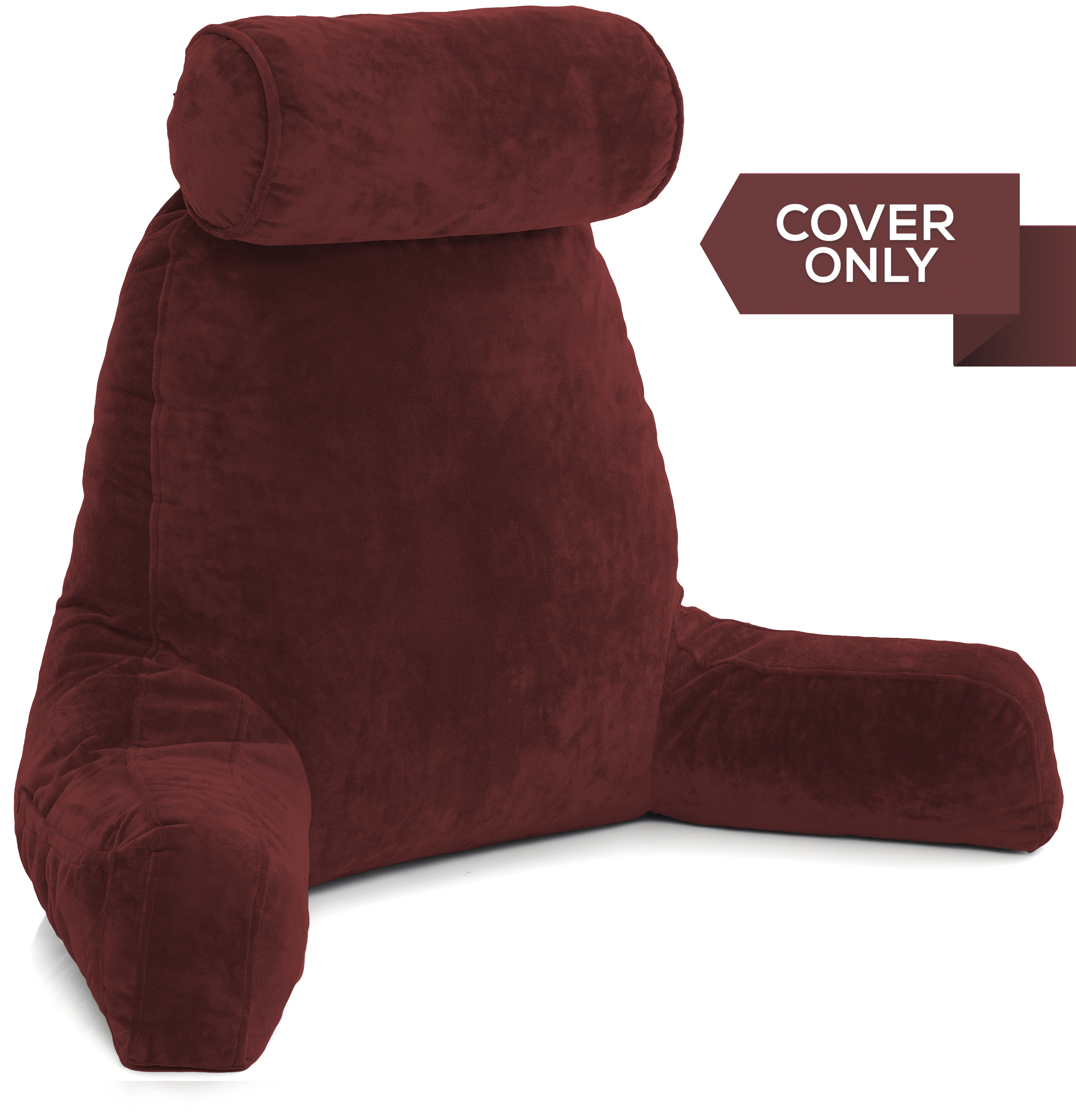 Bed Rest Reading Pillow Replacement Cover Husband Pillow Cover