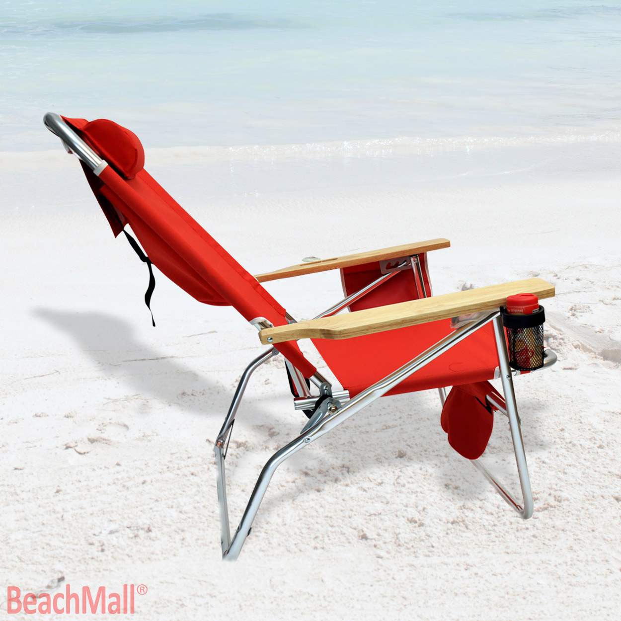 Big Jumbo Heavy Duty 500 lbs XL Aluminum Beach Chair for Big & Tall eBay