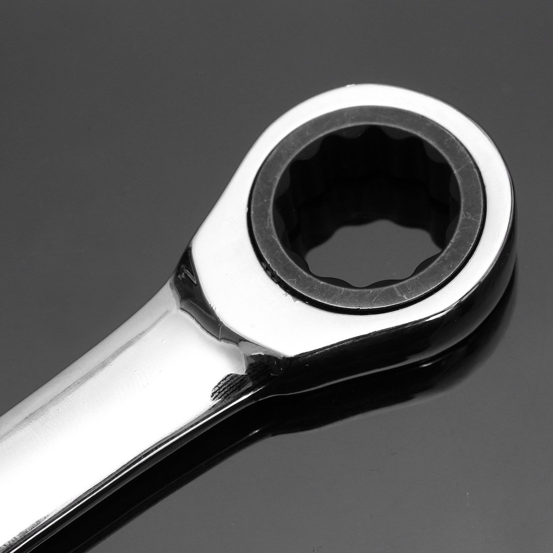 8mm19mm Reversible Ratchet Wrench Ratcheting Socket lever Open Nut