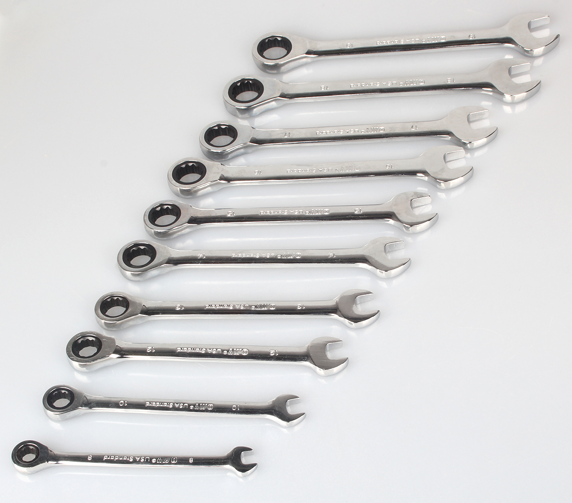 8mm19mm Reversible Ratchet Wrench Ratcheting Socket lever Open Nut