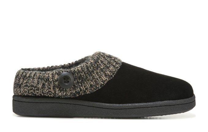 clarks sweater button clog slippers