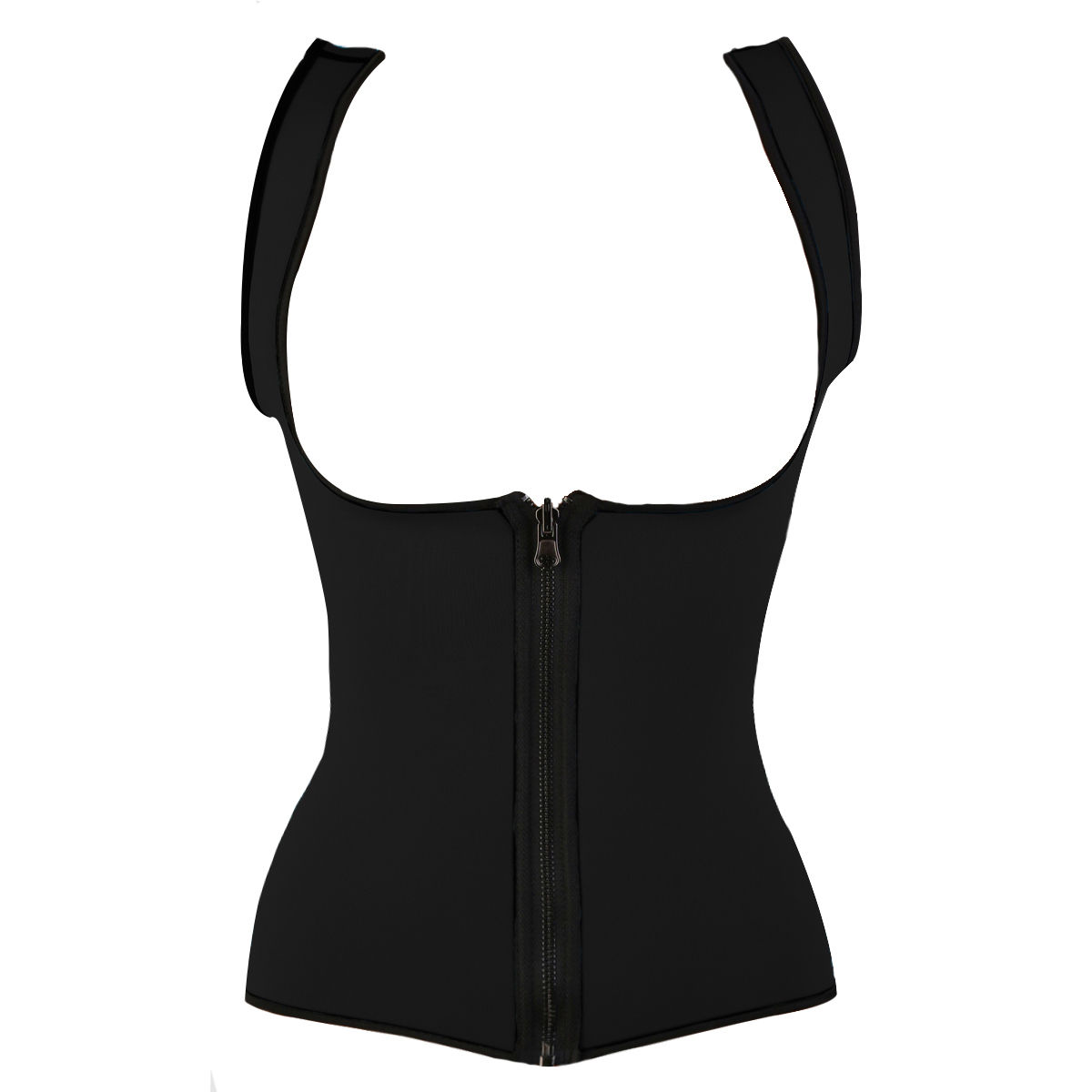 ZIP UP Neoprene Slimmer Waist Trainer Cincher Corset Vest Trimmer Body
