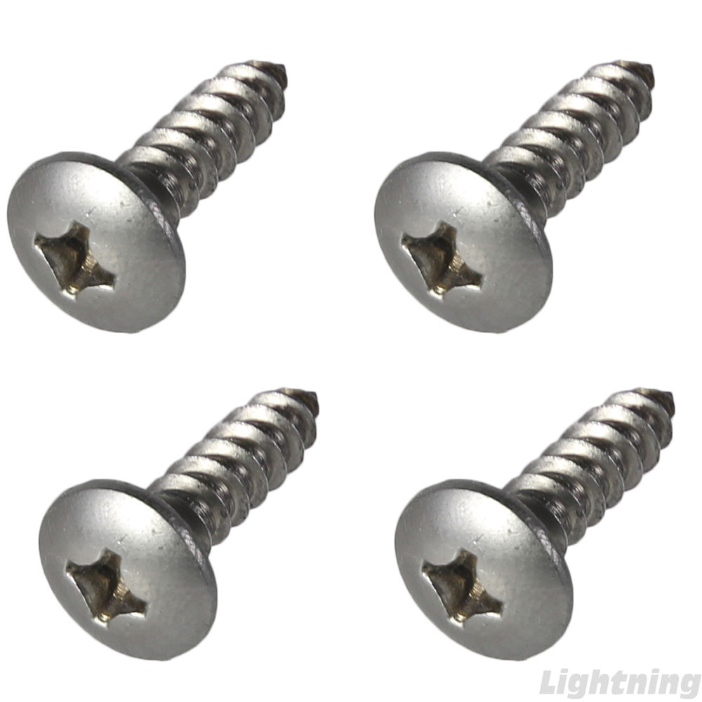 Truss Head Sheet Metal Screws 316 Stainless Steel Marine 6 X 1/2" Qty 25