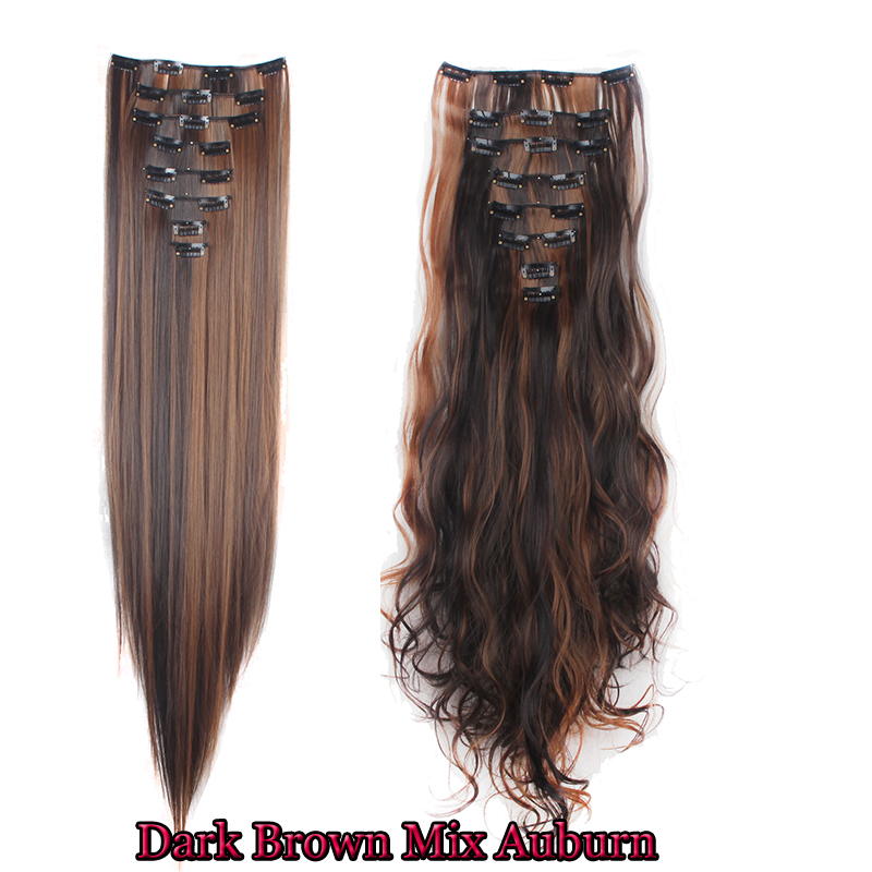 Single Weft Clip in Hair Extensions Full Head Real Remy Thick as Human