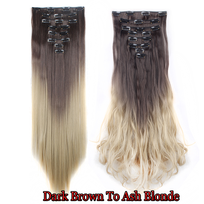 Single Weft Clip in Hair Extensions Full Head Real Remy Thick as Human