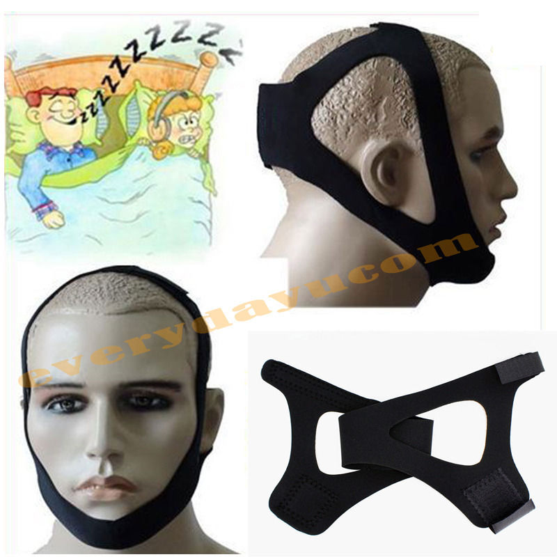 STOP SNORING MOUTHPIECE GUARD NOSE CLIP CHIN STRAP ANTI SNORE SLEEP