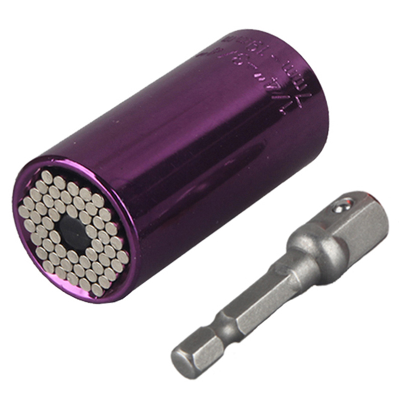 Universal Gator Socket Adapter Grip Wrench Spanner Ratchet Tool Set