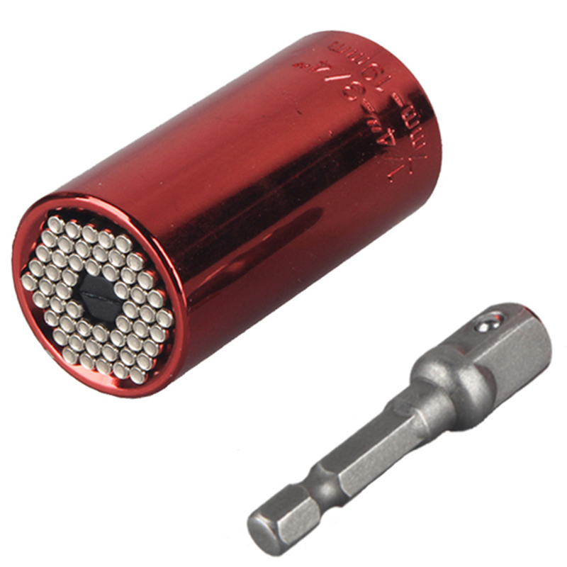 Universal Gator Socket Adapter Grip Wrench Spanner Ratchet Tool Set