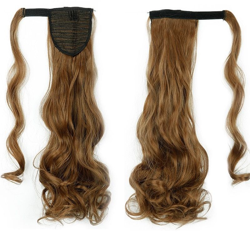 New Mega Real Thick Clip In Ponytail Hair Extensions Wrap ...
