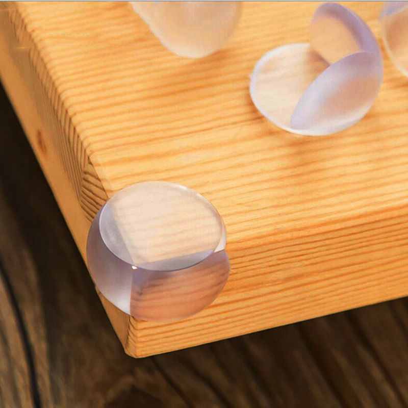 Clear Silicone Baby Safety Protector Desk Table Corner Edge Protection
