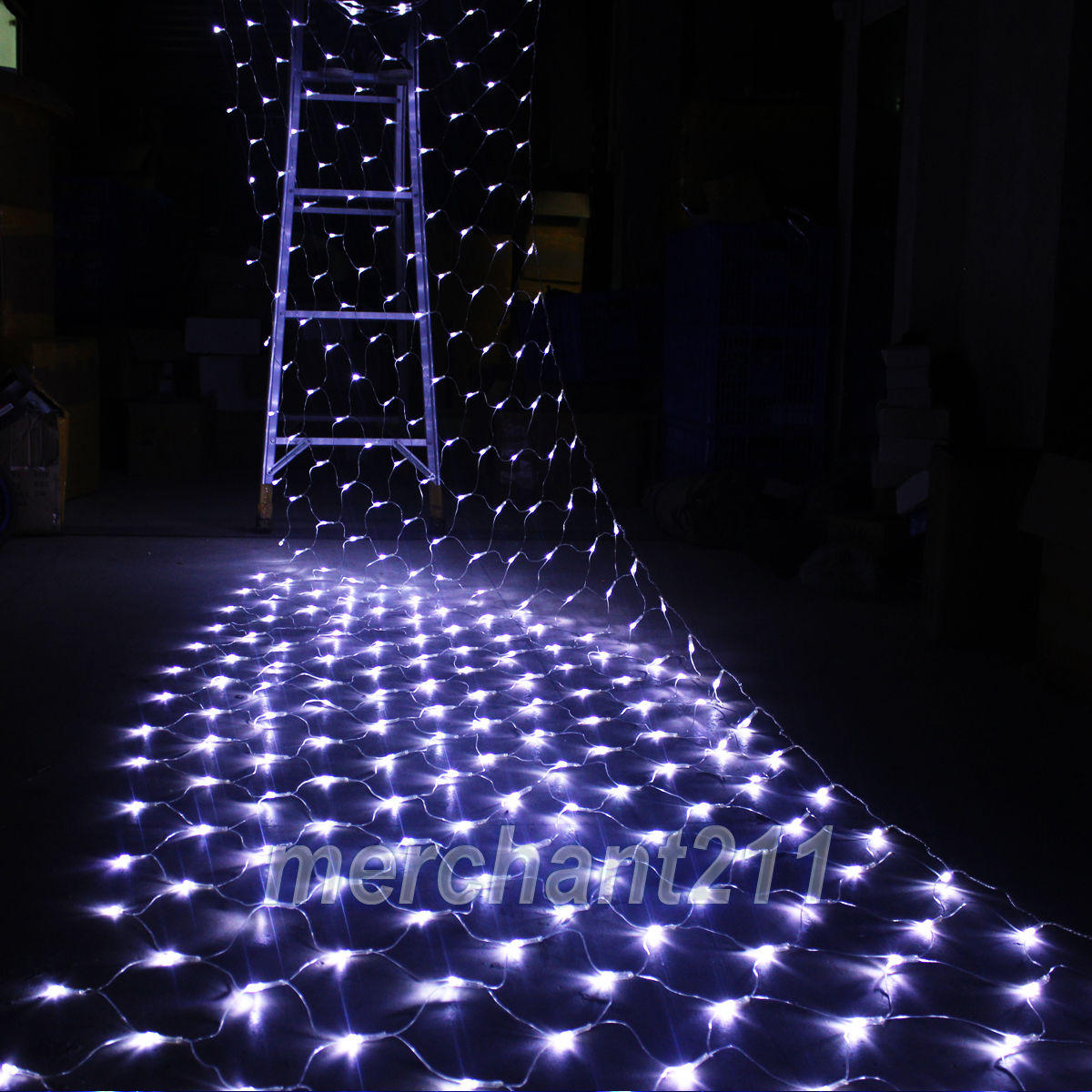 320 LED 4.5M x 1.6M Net Fairy Lights Mesh Lighting Christmas Wedding