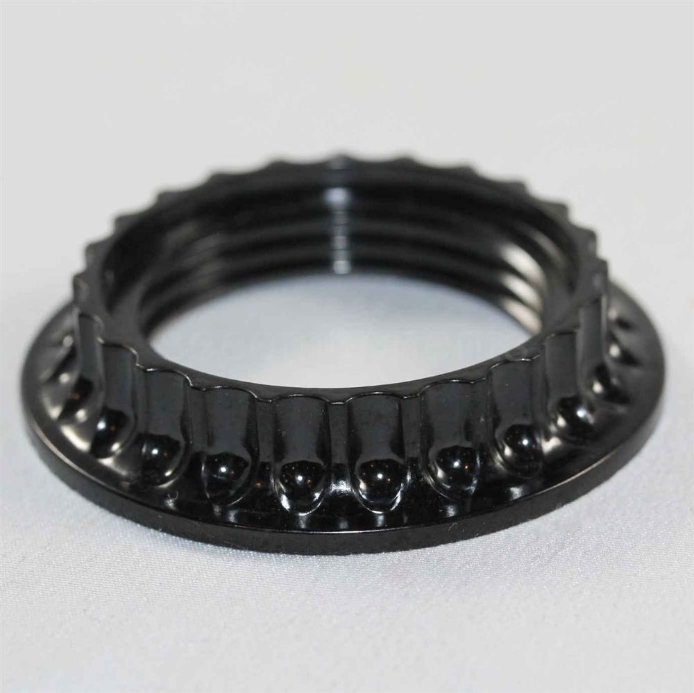 1 1/4" Threaded Phenolic Outer Ring for Socket Plastic Lamp Holder Nut