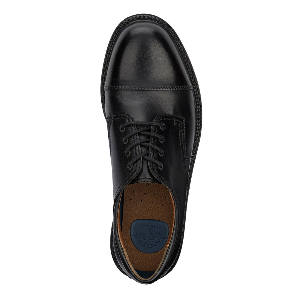 Dockers Mens Gordon Genuine Leather Dress Casual Cap Toe Lace-up Oxford Shoe