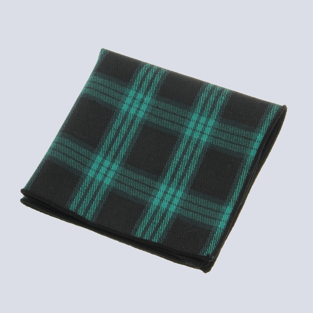 Mens Checked/Plaid Pocket Handkerchief Square Hanky Cotton Hankies