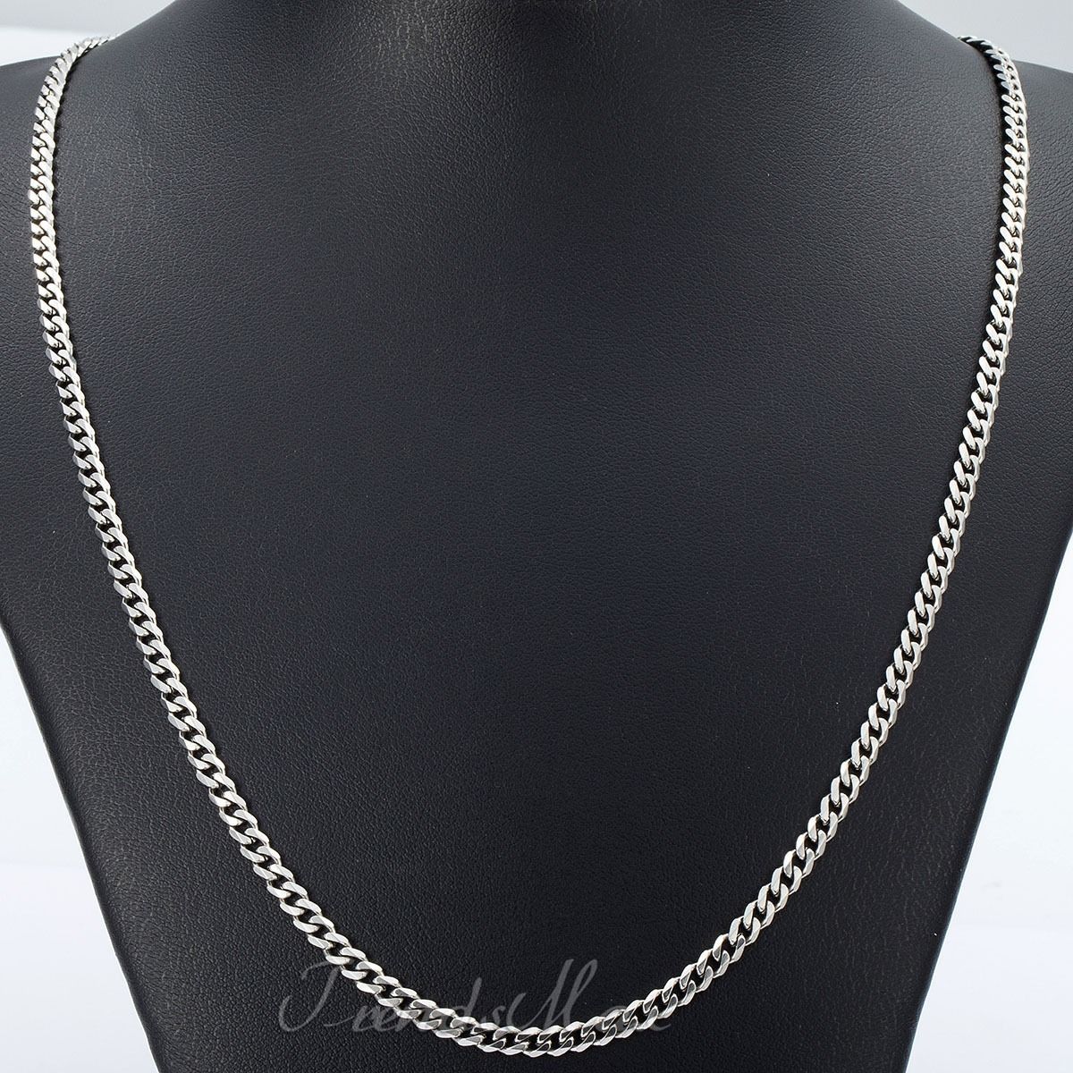 1836'' MENS Stainless Steel 3/5/7/9/11mm Silver Tone Cuban Curb Chain