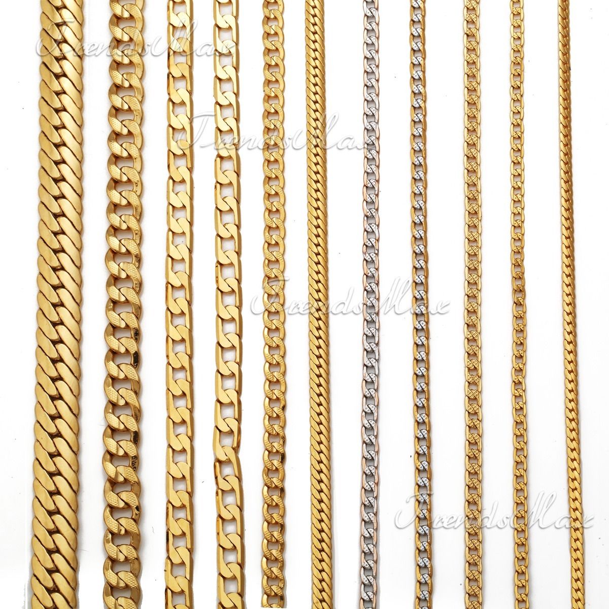 Types of herringbone chains Clearance