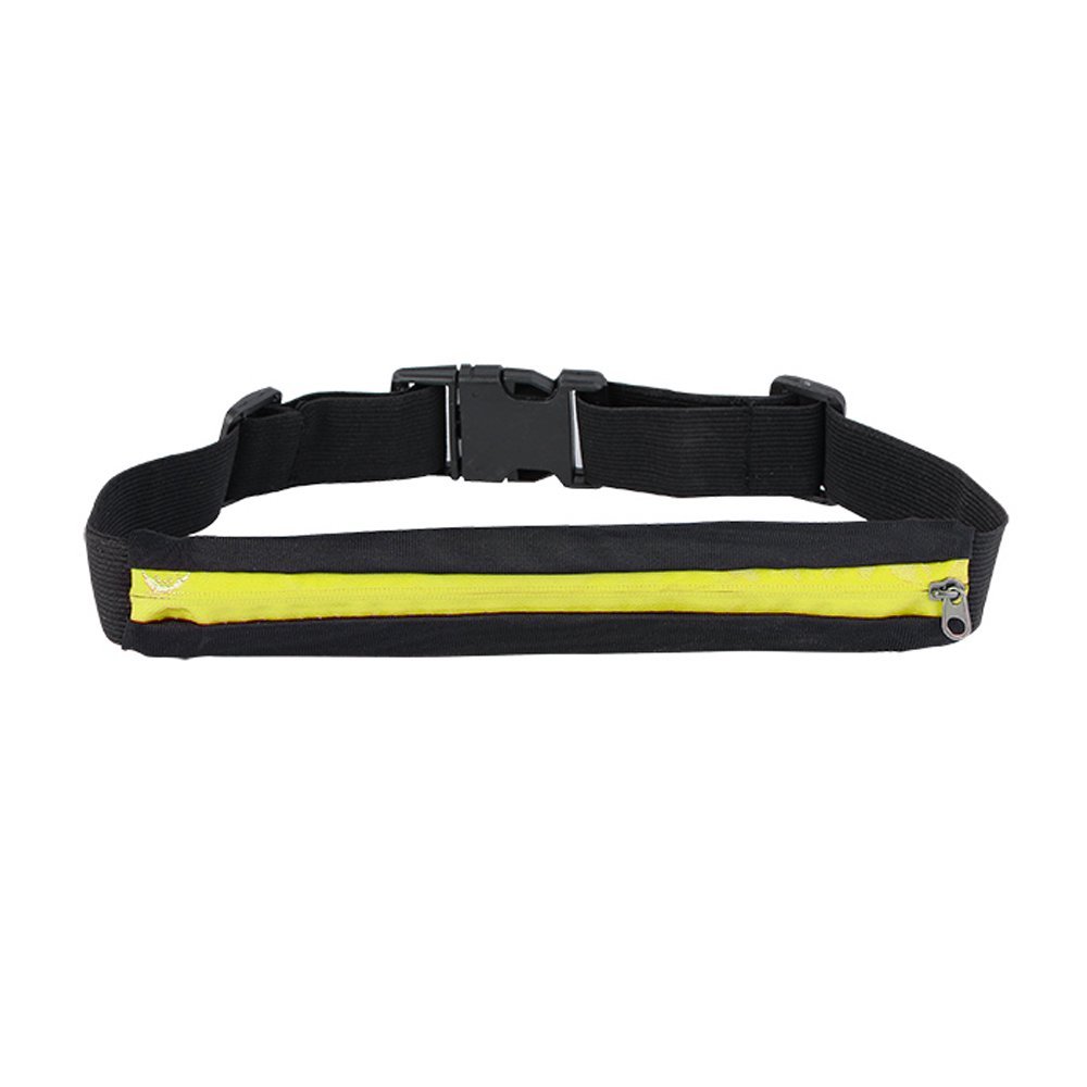 Élastique double Zipper Sac Multi-fonctionnel Poches Sport Ceinture Packs