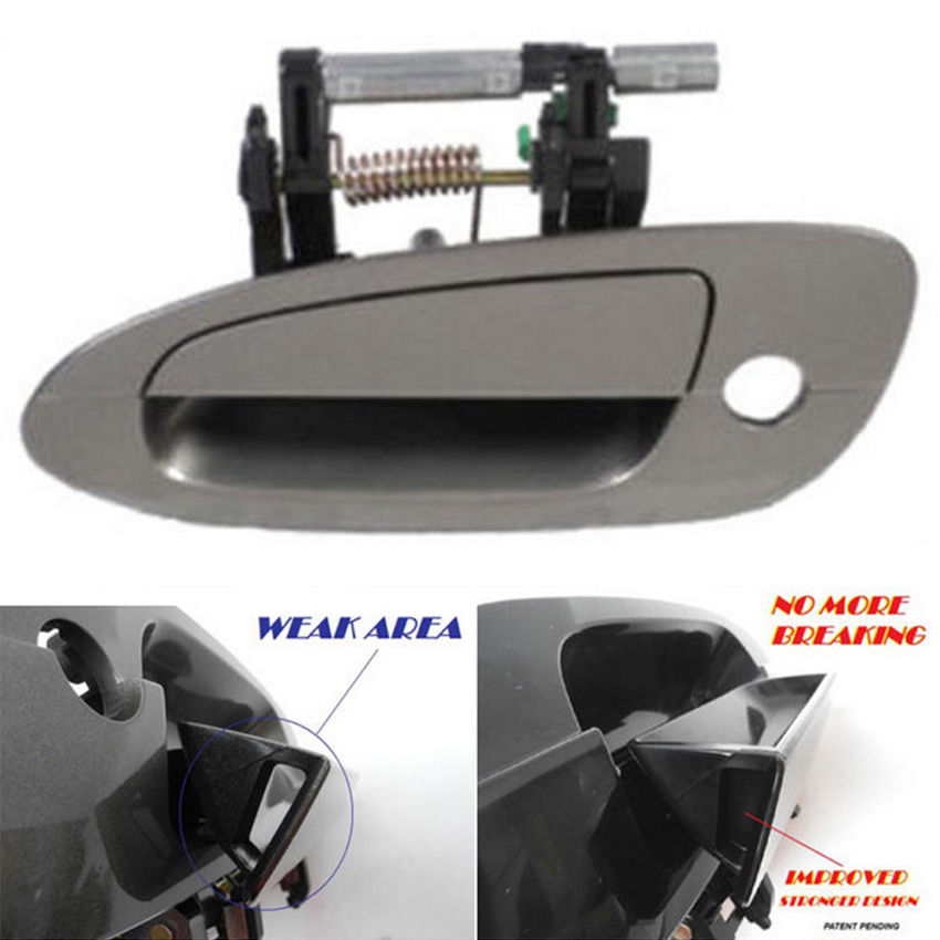 For 2002-2006 NISSAN ALTIMA Outside Door Handle Front Left KY2 Pewter B3779