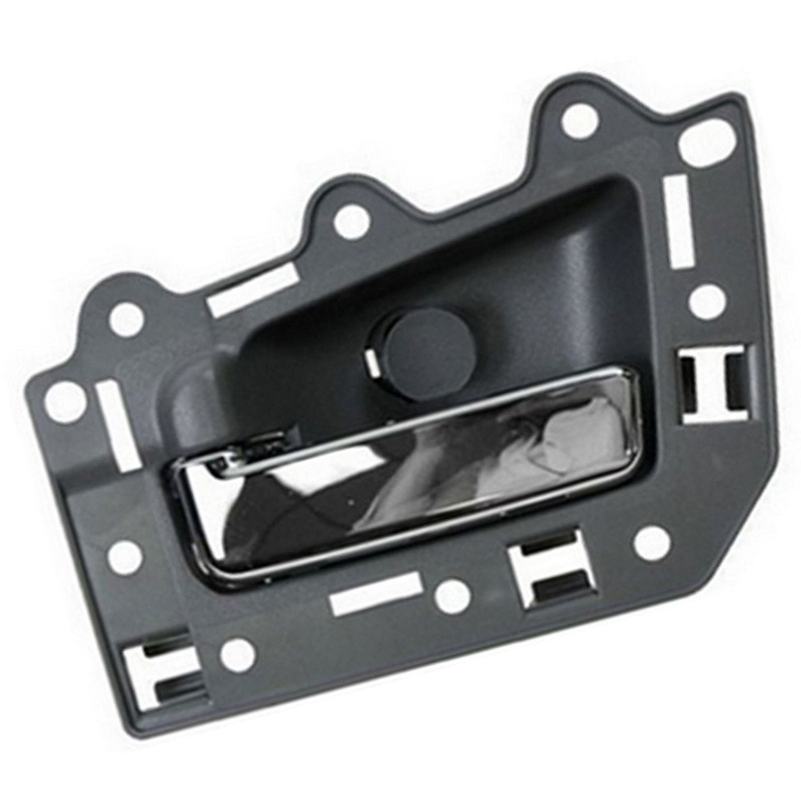 For 05-11 Jeep Grand Cherokee BJ0007 Rear Left Inside Door Handle Gray /& chrome