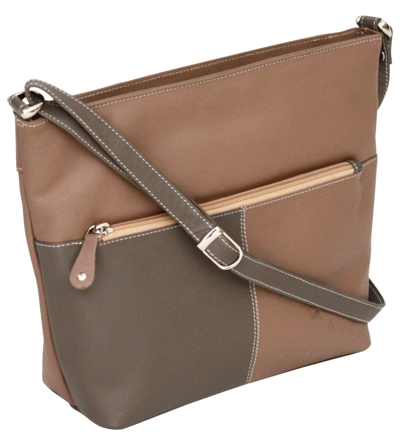 Luxury Genuine Real Leather Ladies Cross Body Handbag Tote Shoulder Shopper Bag