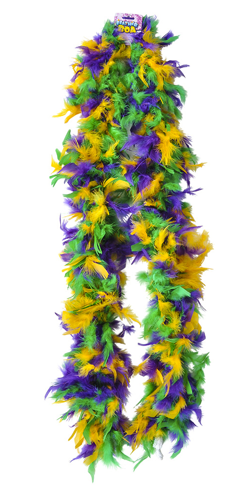 Dozen Rainbow 20s Style Feather Boas