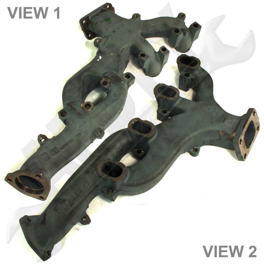 APDTY 12556476 Exhaust Manifold RightPassenger For Chevy/GMC 6.2L / 6
