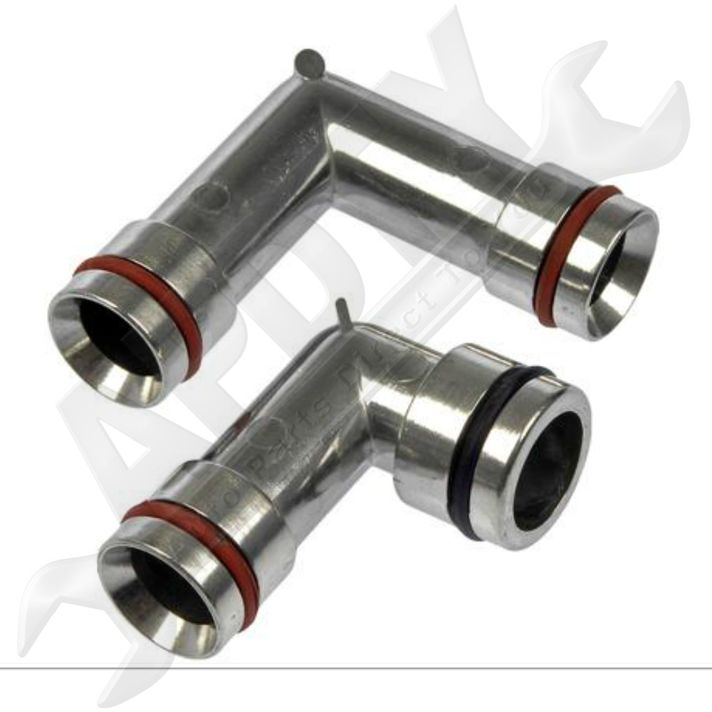 47065HP Upgraded Aluminum Metal Coolant Bypass Outlet/Elbows, Upper