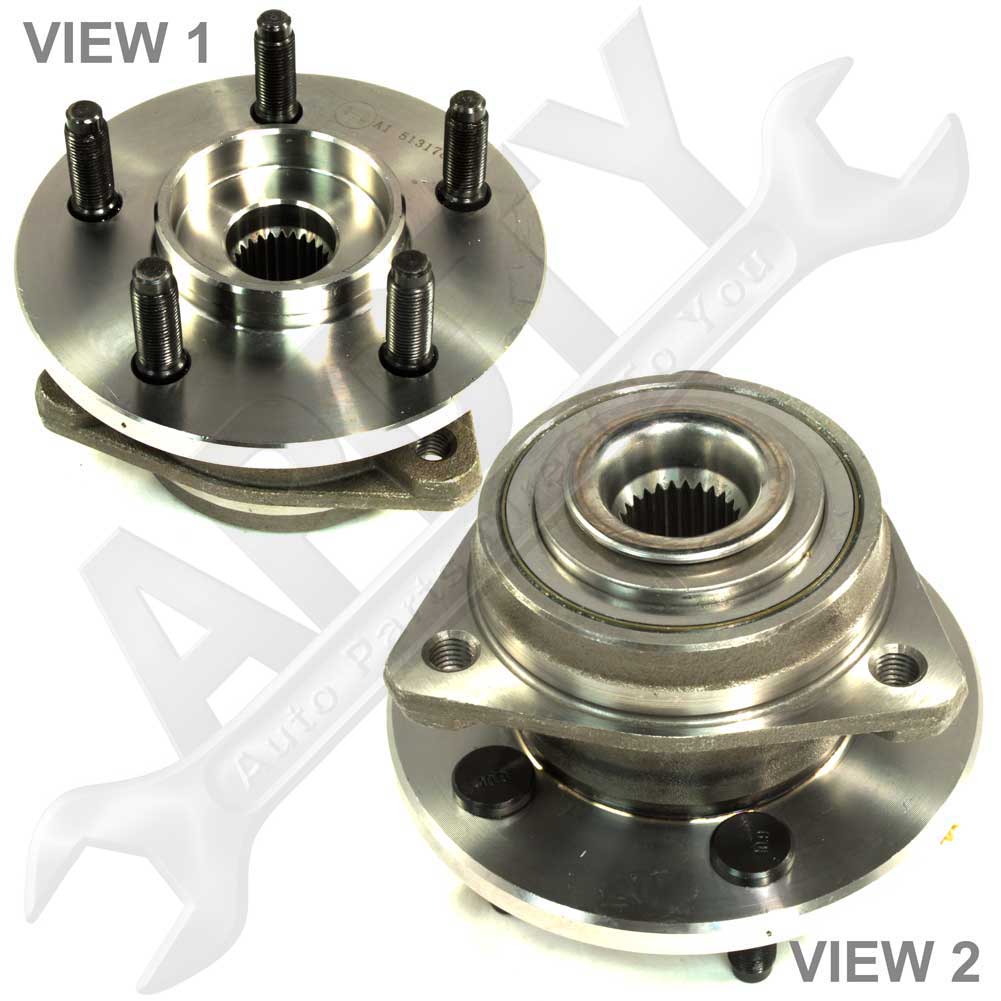 20022005 Jeep Liberty Front Wheel Hub Bearing w/o ABS