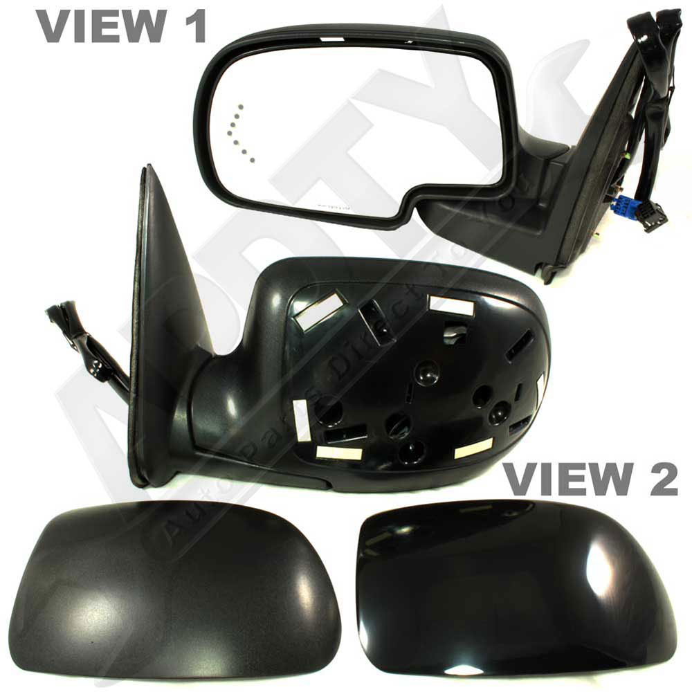 20032006 Chevy/GMC Truck Side View Mirror With Turn Signal & Puddle