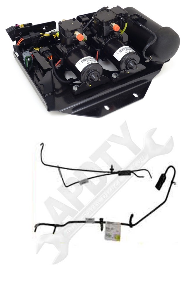 Air Ride Suspension Single Compressor To Dual Upgrade Kit For 200305