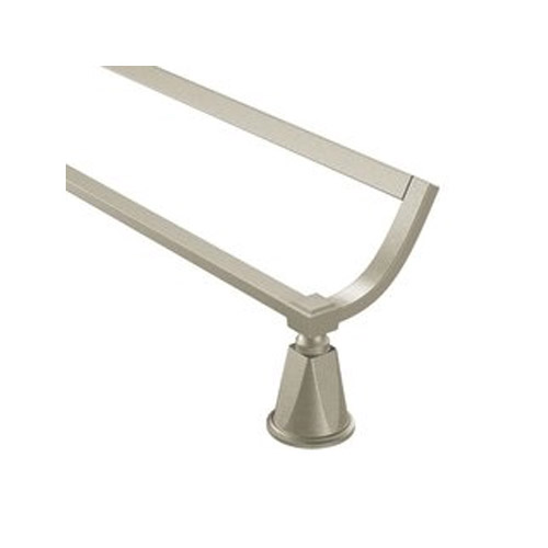 Moen Showhouse YB9322BN Divine Double Bathroom Towel Bar Brushed Nickel