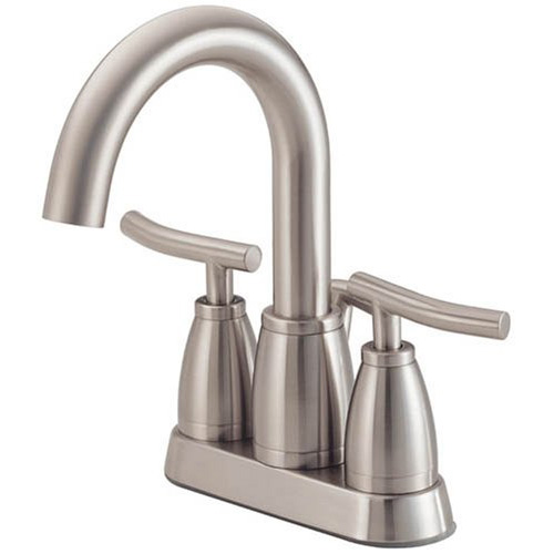 Danze D303254BN Sonora Two Handle Bathroom Sink Faucet Brushed Nickel