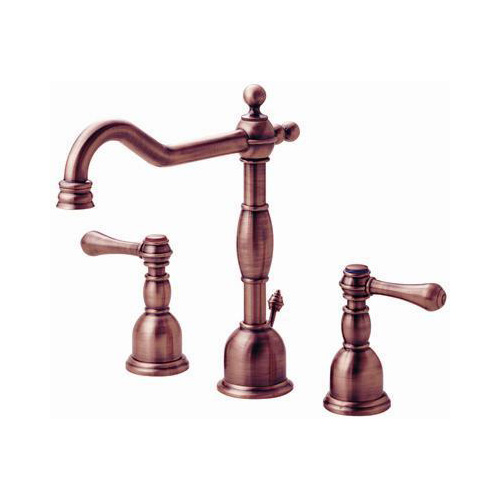 Danze D306457AC Opulence 2 Handle Bathroom Sink Faucet Antique Copper