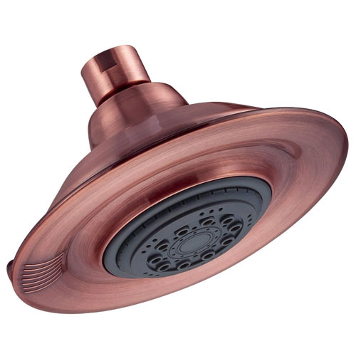Danze D460007AC 450 Series 6-Inch 3-Function Showerhead Antique Copper