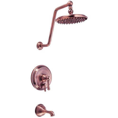 Danze D502057act Opulence Tub And Shower Trim Kit Antique Copper Quava