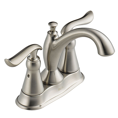 Details about Delta 2594LF-SSTP Linden Two Handle Bathroom Sink Faucet ...