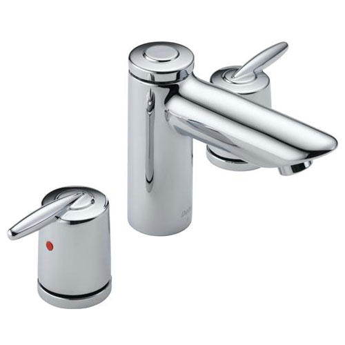 Delta 3585MPU Grail Chrome Widespread Bathroom Faucet eBay