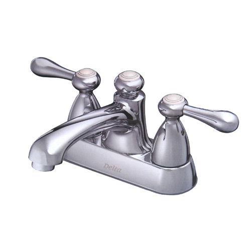 save on Delta 2542-272 Chrome Two Handle Bathroom Sink Faucet