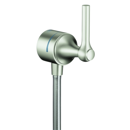 Hansgrohe 37882811 Axor Terrano Fixfit Wall Outlet Lever Handle Satinox