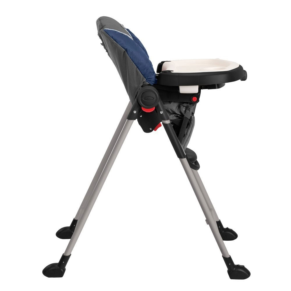 Graco 1918633 Contempo Baby High Chair in Midnight Blue eBay