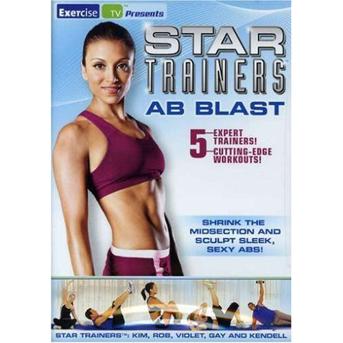 Star Trainers: Abs DVD Rob Glick, Kendell Hogan