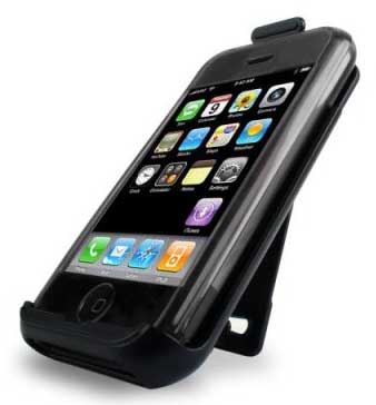 speck see-thru iphone case & holster smoke iph-smk-see, fits 1st gen only